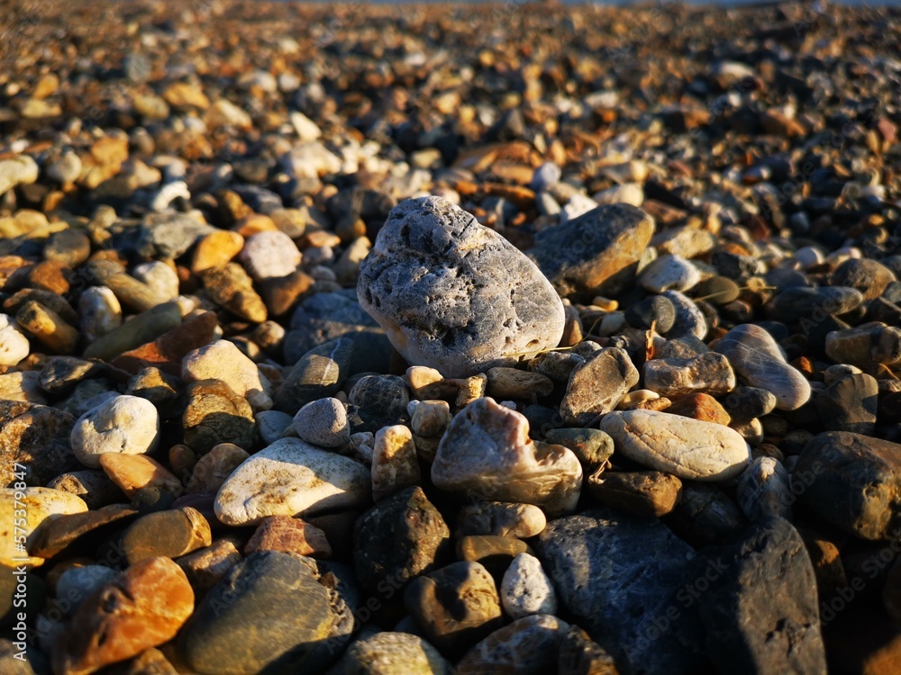 Pebbles on the Beach Background Pebbles on the Beach Background