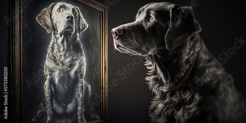 Cute Dog, Cute Puppy, Background, Gernative AI