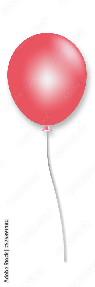 red balloon oval