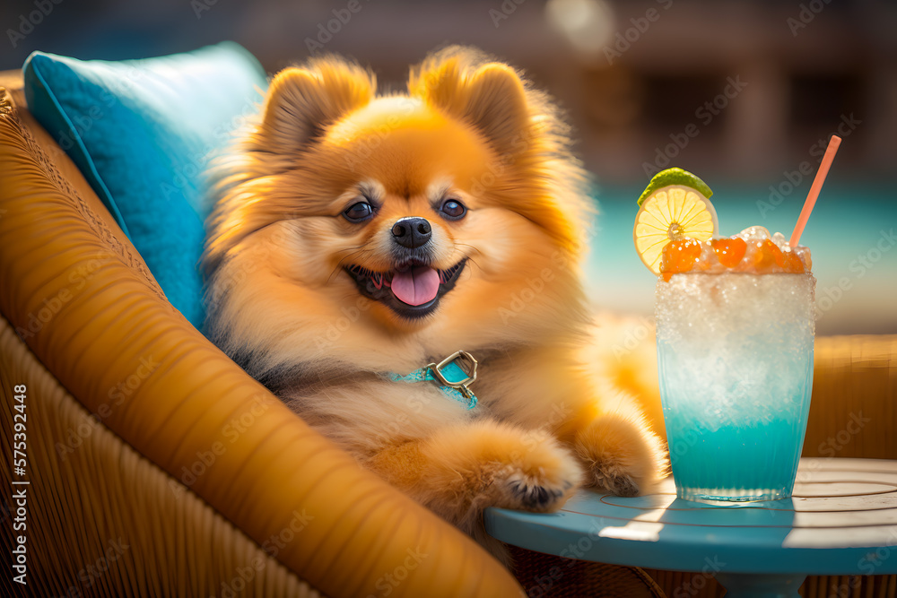 Pomeranian drink best sale