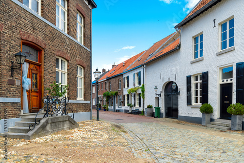 Registration and registry office in the old town of Stevensweert-Limburg, Netherlands photo