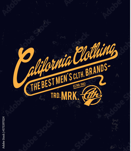 college and varsity typography for print