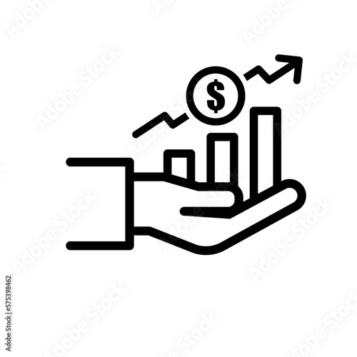 revenue vector Benefit icon