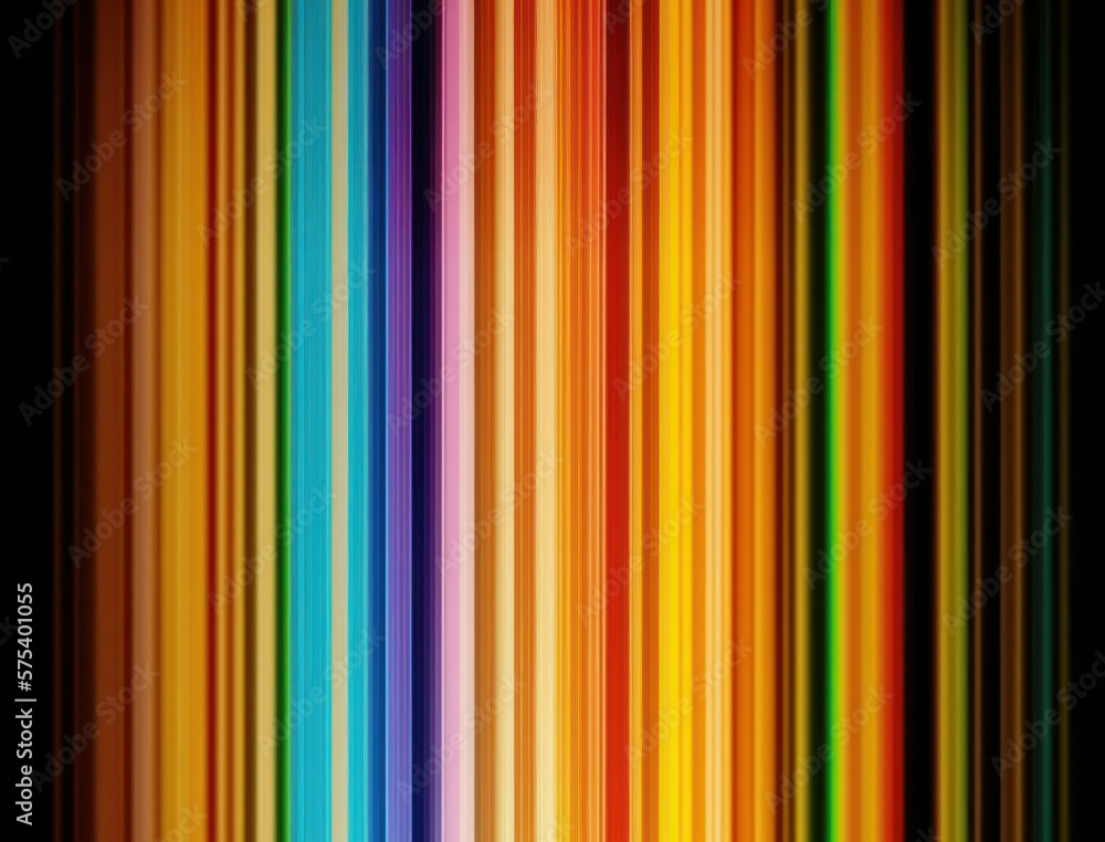 Obraz premium Bright background for your design project with colorful multi-layered lines and shapes. generative AI