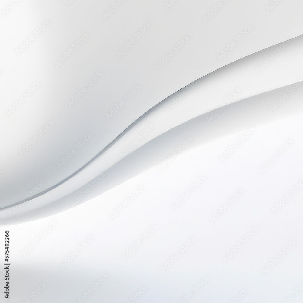 White and gray color tone smooth 3d curvy shape background. White and gray color tone smooth 3d curvy shape background.