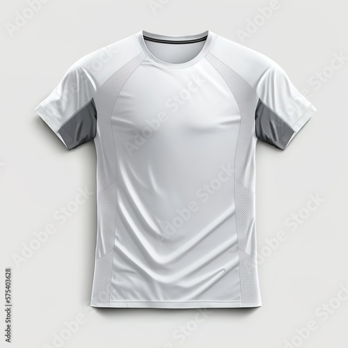 Realistic t-shirt mockup.illustration © GED