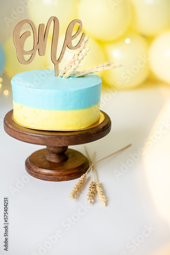 cake with cream and chocolate happy birthday
cake smash
baby
