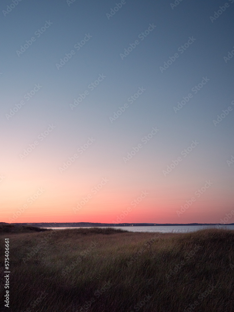 Obraz premium Cape Cod Sunset on the Dunes