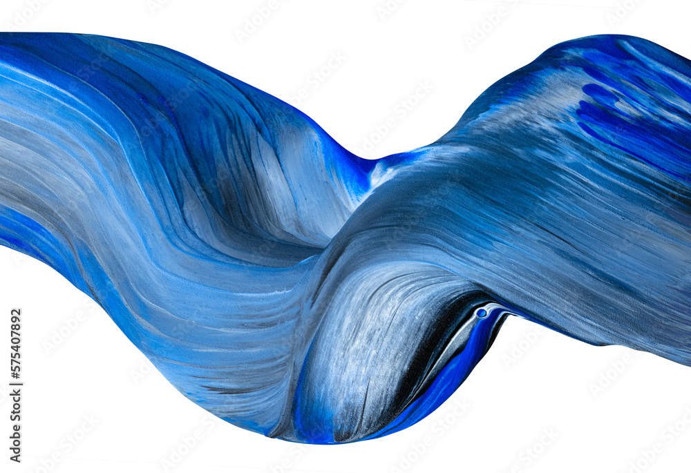 © NL - Blue Abstract Paint Stroke Fluid Liquid isolate © NL - Blue Abstract Paint Stroke Fluid Liquid isolate