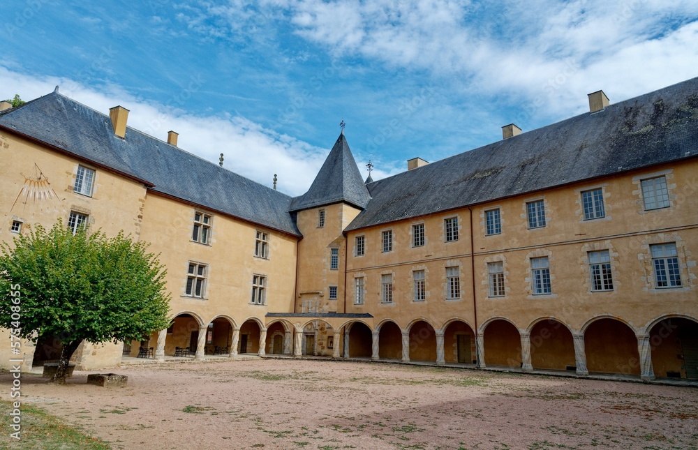 Chateau, Musée, Rochechouart, Haute-Vienne, Parc Naturel Régional Périgord Limousin⁩, ⁨France⁩