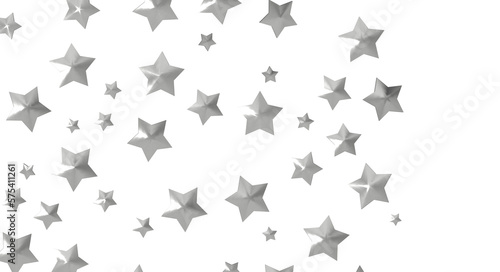 XMAS Stars - stars background, sparkle lights confetti falling. magic shining Flying christmas stars on night
