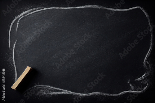 Chalkboard background, Generative AI