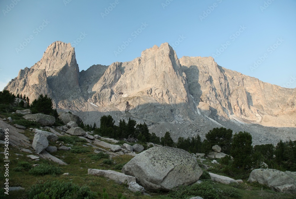 Cirque of the Towers in Wind River Range, Wyoming