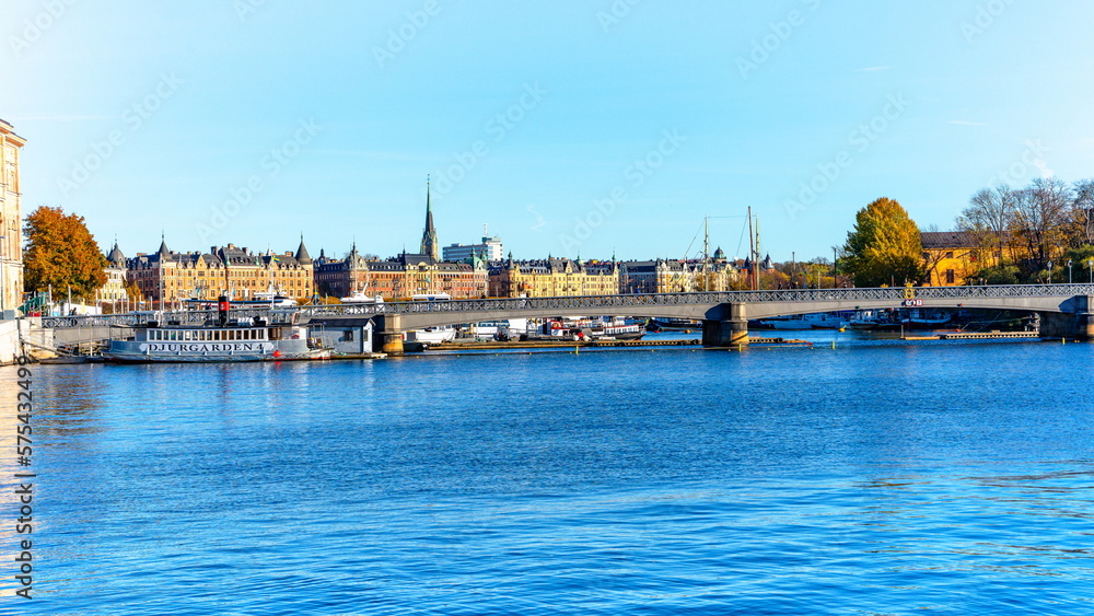 Stockholm city in Sweden