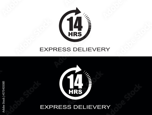 Express delivery in 14 hours. Fast delivery, express and urgent shipping