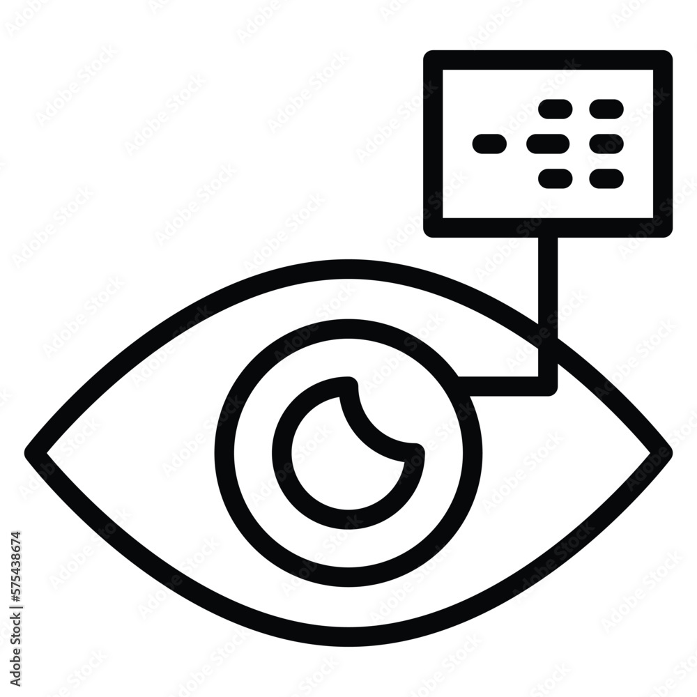 An information eye is a photodetector used for detecting obstruction of