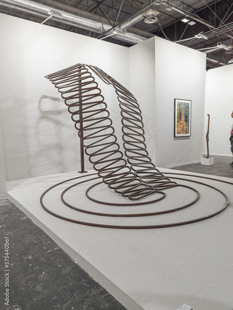 MADRID, SPAIN - 25 FEBRUARY 2023. ARCO, the International Contemporary