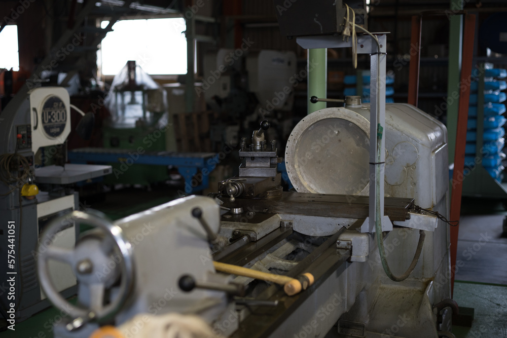 Where parts are being processed Where parts are being processed