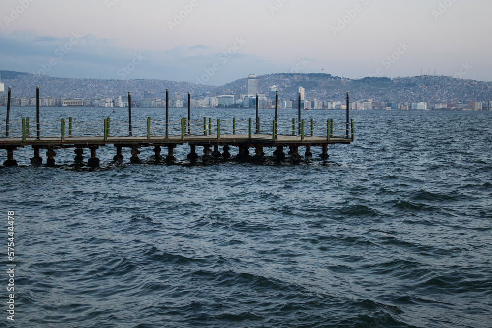 pier in the sea pier in the sea