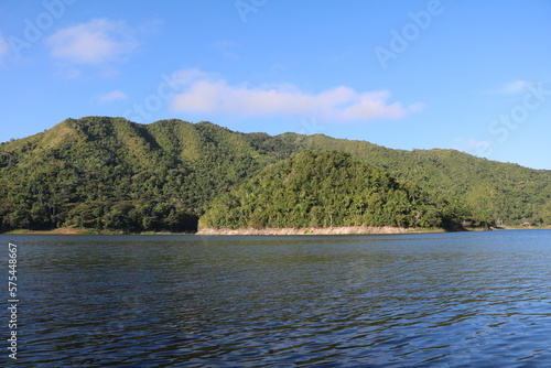 Hanabanilla Reservoir in the Escambray Mountains, Cuba Caribbean