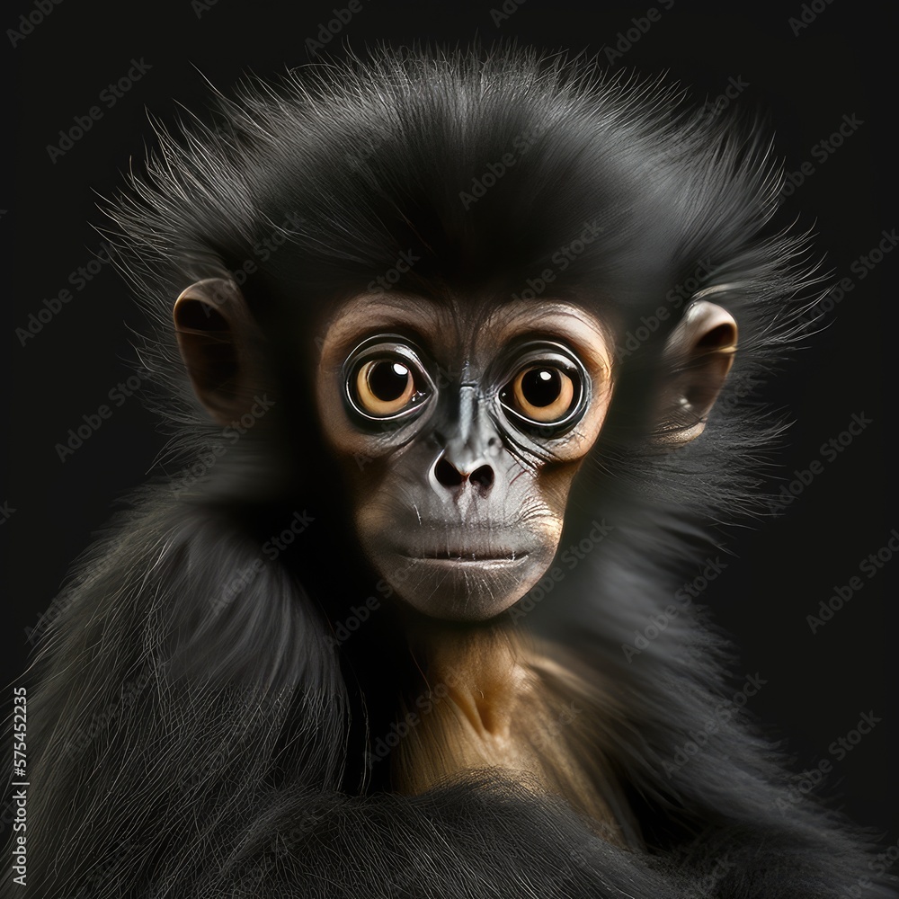 Black Spider Monkey Black Spider Monkey