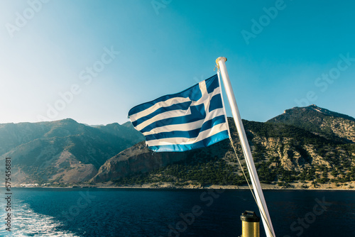 Naklejka Greek flag