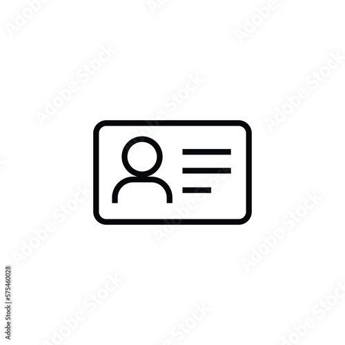 Identity Card Icon
