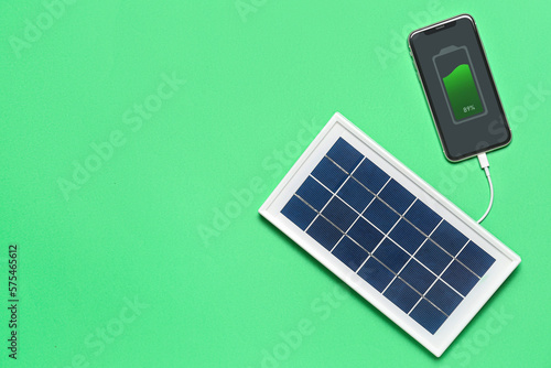 Portable solar panel chargi...