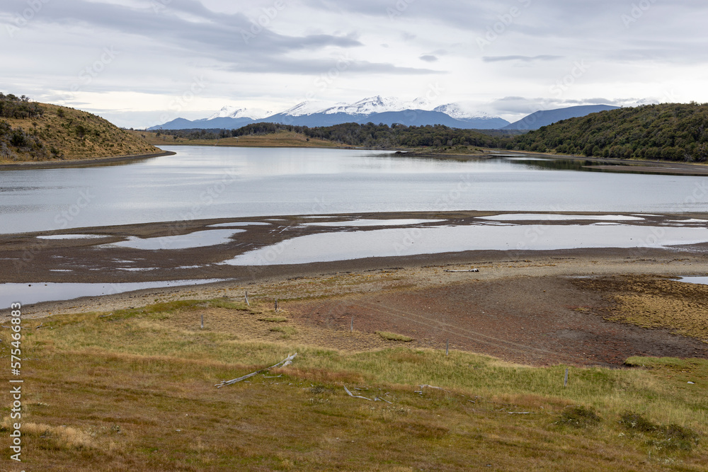 Landscape at the beautiful end of the world - Ushuaia, Tierra del Fuego, South America