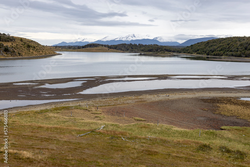Landscape at the beautiful end of the world - Ushuaia, Tierra del Fuego, South America