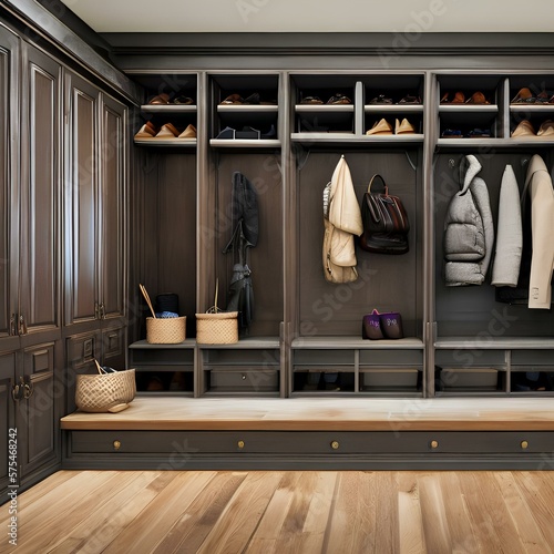 11. A mudroom with hooks and shelves for storing shoes, jackets, and gear.3, Generative AI