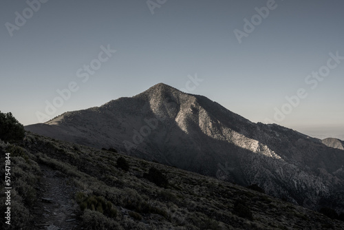 Muted Colors of Telescope Peak In Death Valley