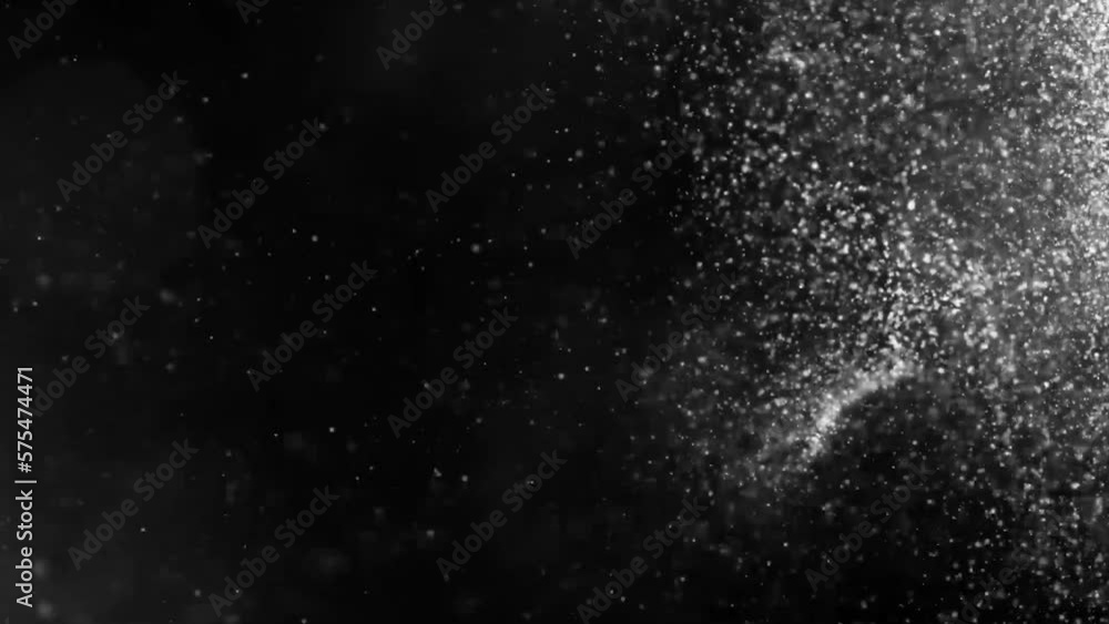 Shot of real dust particles floating in the air. Dust Particles Background. Macro slow motion shot, Use blending mode (screen) Shot of real dust particles floating in the air. Dust Particles Background. Macro slow motion shot, Use blending mode (screen)