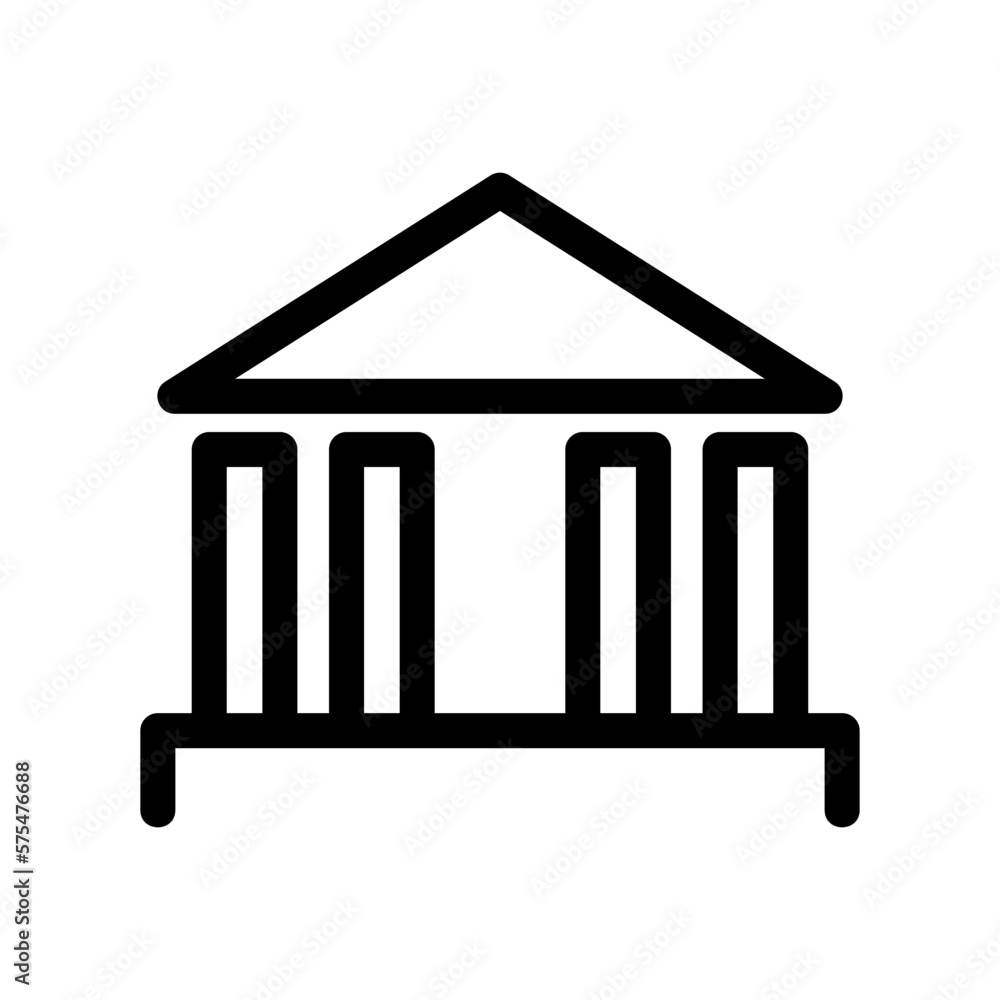 bank icon or logo isolated sign symbol vector illustration - high quality black style vector icons bank icon or logo isolated sign symbol vector illustration - high quality black style vector icons
