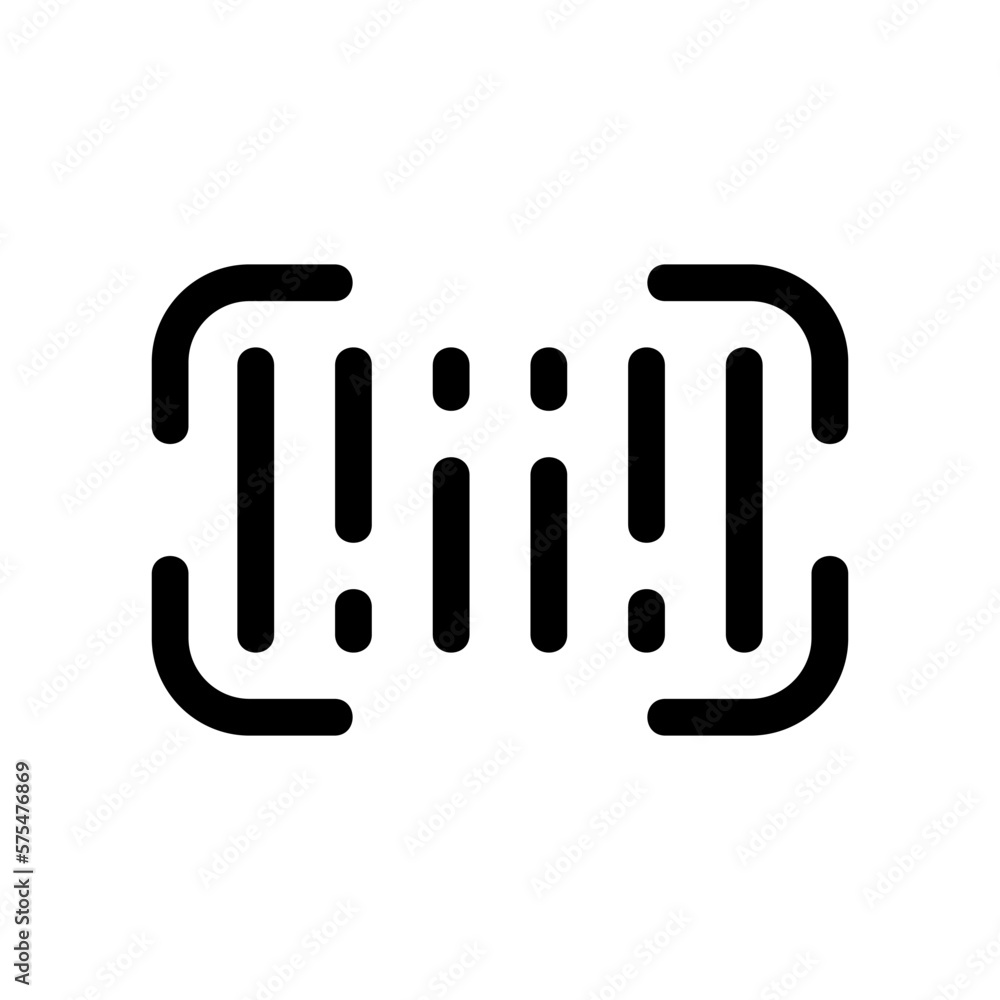 barcode icon or logo isolated sign symbol vector illustration - high quality black style vector icons barcode icon or logo isolated sign symbol vector illustration - high quality black style vector icons