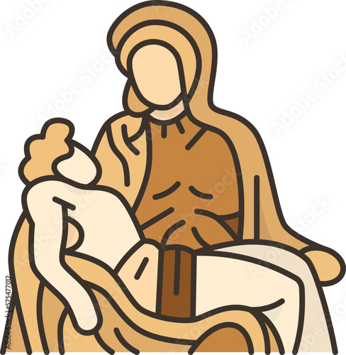 pieta  icon