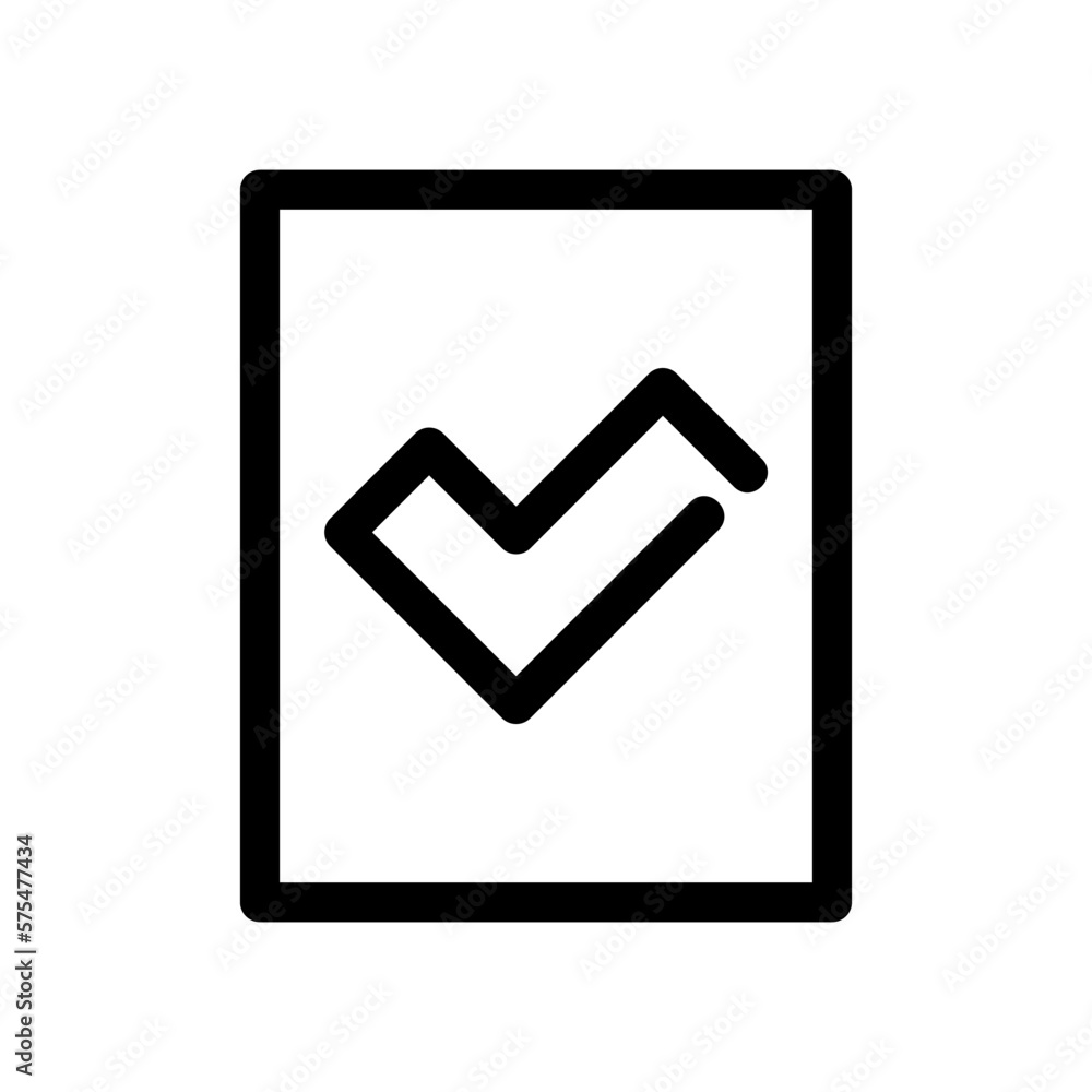 check icon or logo isolated sign symbol vector illustration - high quality black style vector icons check icon or logo isolated sign symbol vector illustration - high quality black style vector icons