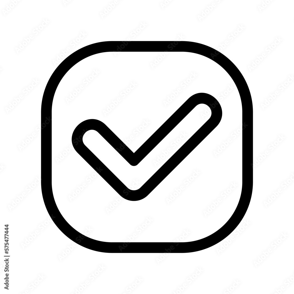check icon or logo isolated sign symbol vector illustration - high quality black style vector icons check icon or logo isolated sign symbol vector illustration - high quality black style vector icons