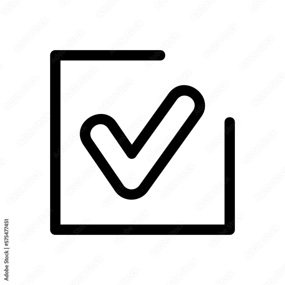 check icon or logo isolated sign symbol vector illustration - high quality black style vector icons check icon or logo isolated sign symbol vector illustration - high quality black style vector icons