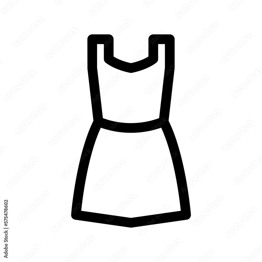 dress icon or logo isolated sign symbol vector illustration - high quality black style vector icons dress icon or logo isolated sign symbol vector illustration - high quality black style vector icons