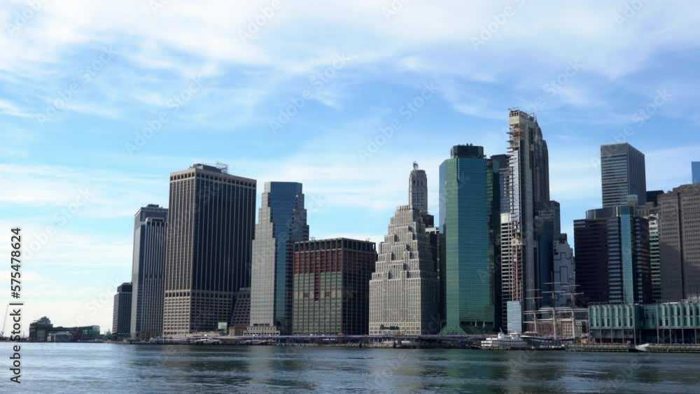 Modern skyline of Lower Manhattan Modern skyline of Lower Manhattan