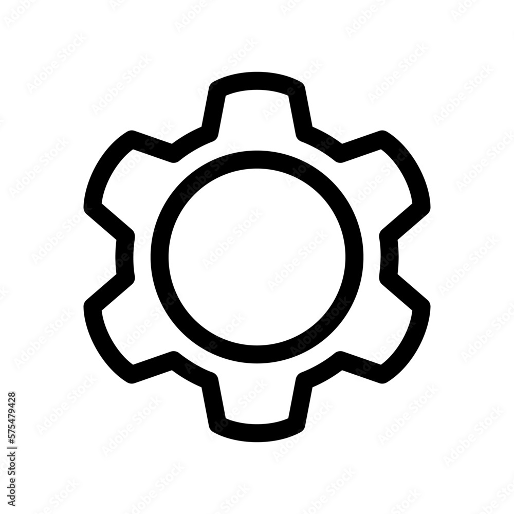 gear icon or logo isolated sign symbol vector illustration - high quality black style vector icons gear icon or logo isolated sign symbol vector illustration - high quality black style vector icons