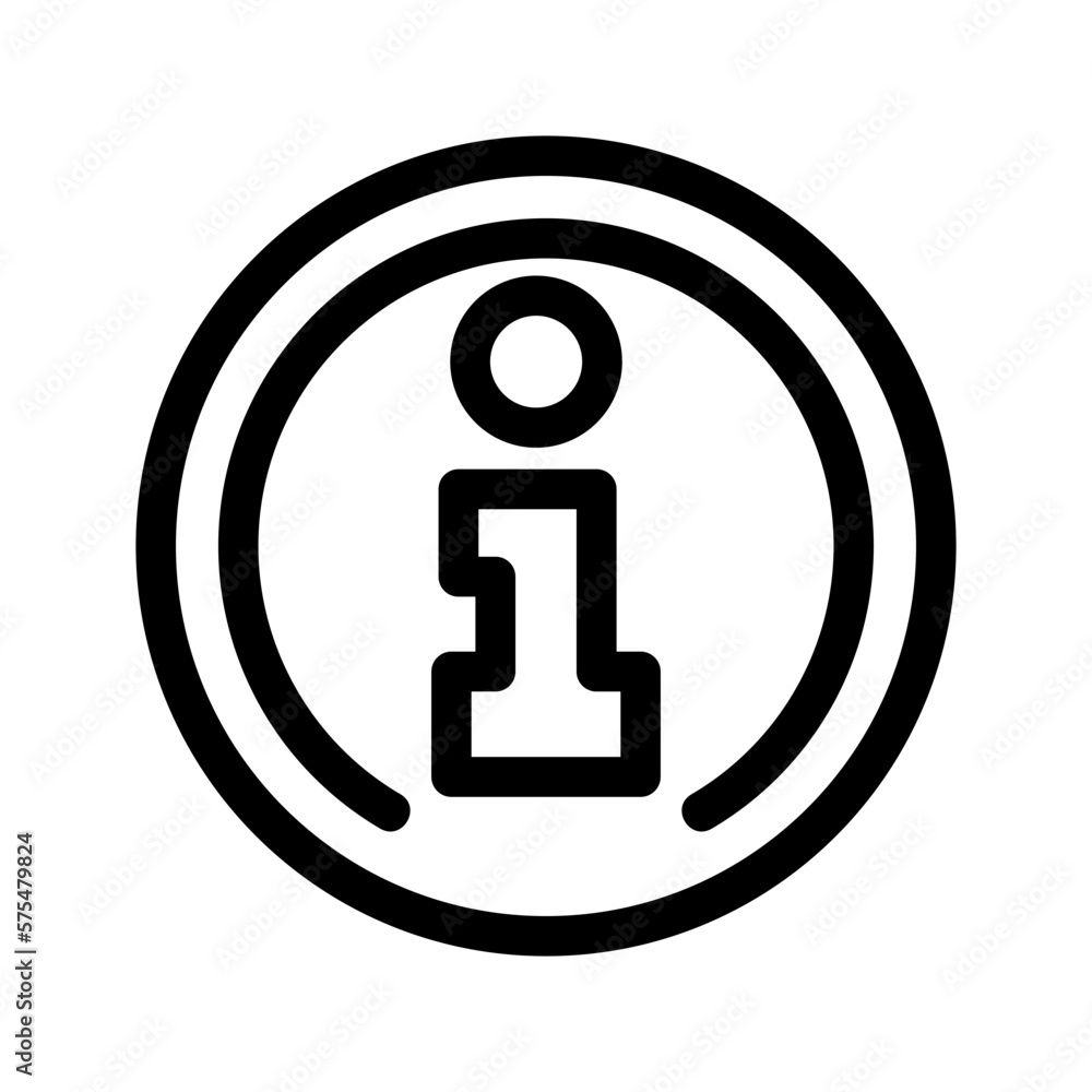 info icon or logo isolated sign symbol vector illustration - high quality black style vector icons info icon or logo isolated sign symbol vector illustration - high quality black style vector icons