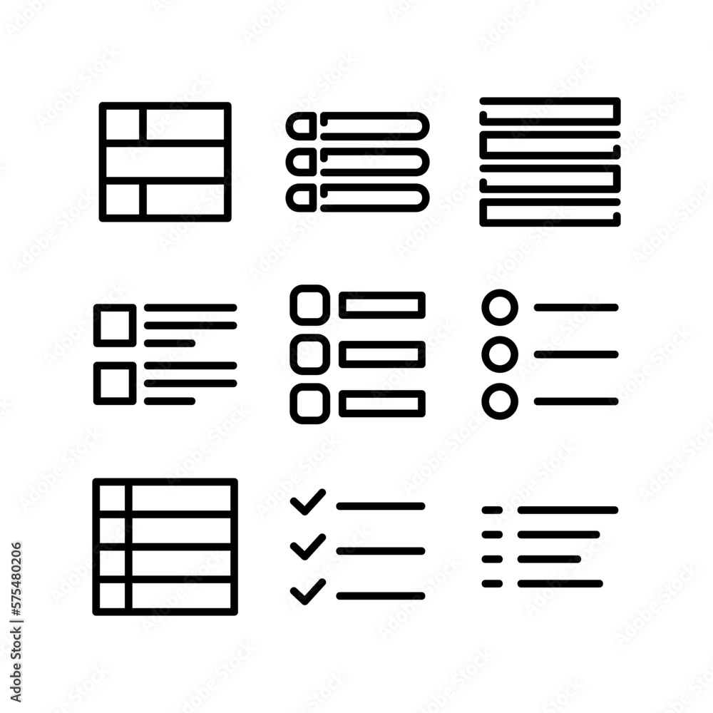 list icon or logo isolated sign symbol vector illustration - high quality black style vector icons list icon or logo isolated sign symbol vector illustration - high quality black style vector icons