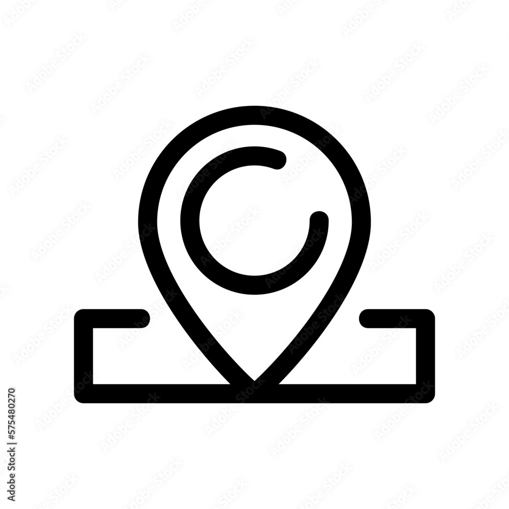 location icon or logo isolated sign symbol vector illustration - high quality black style vector icons location icon or logo isolated sign symbol vector illustration - high quality black style vector icons