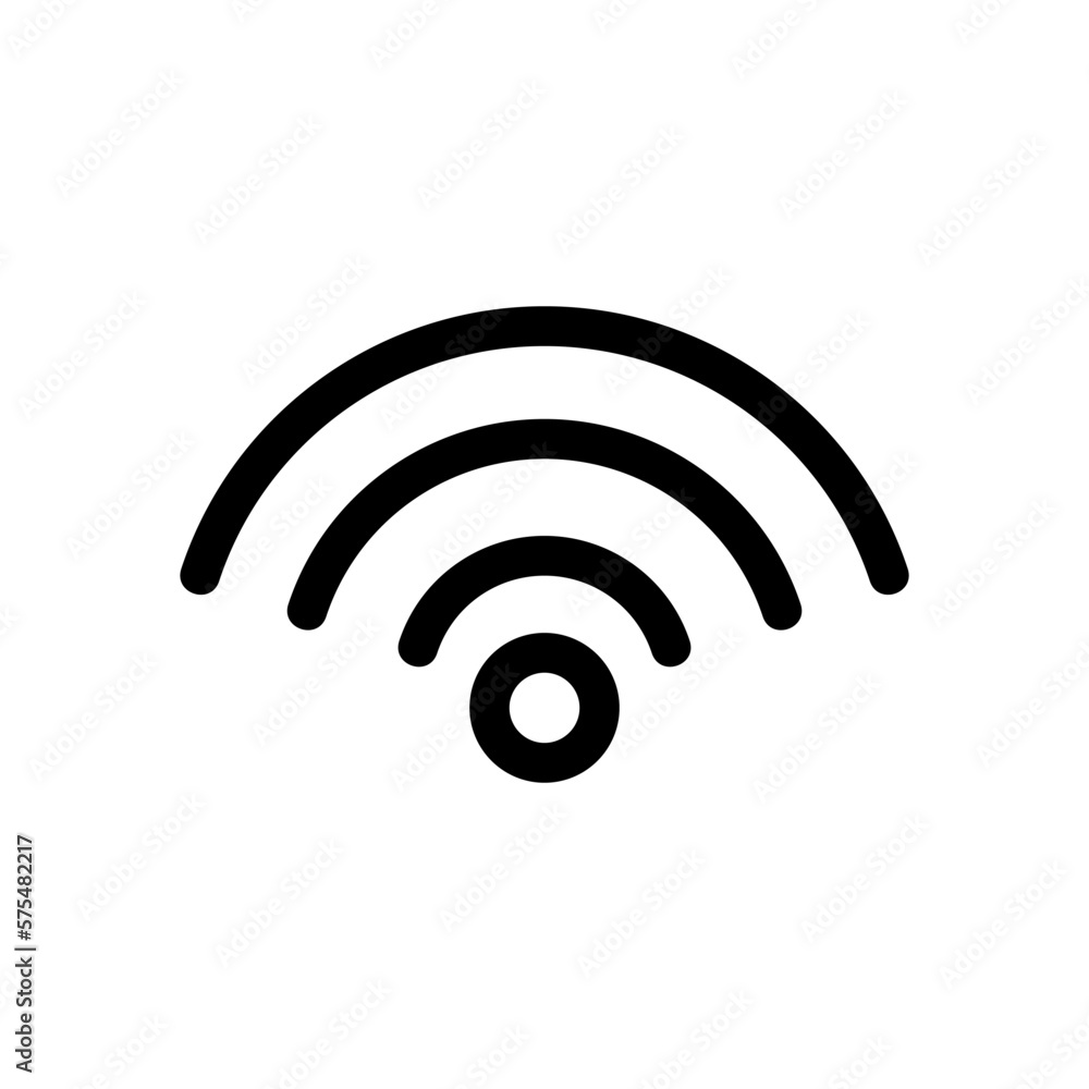 wifi icon or logo isolated sign symbol vector illustration - high quality black style vector icons wifi icon or logo isolated sign symbol vector illustration - high quality black style vector icons