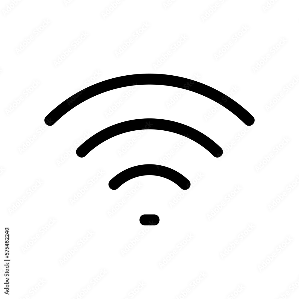 wifi icon or logo isolated sign symbol vector illustration - high quality black style vector icons wifi icon or logo isolated sign symbol vector illustration - high quality black style vector icons