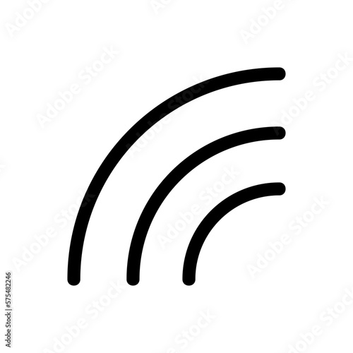 wifi icon or logo isolated sign symbol vector illustration - high quality black style vector icons