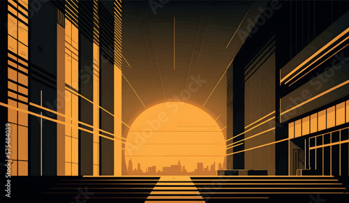 minimalist business, modern and technological wallpaper