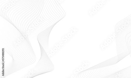 black and white abstract line wave background.